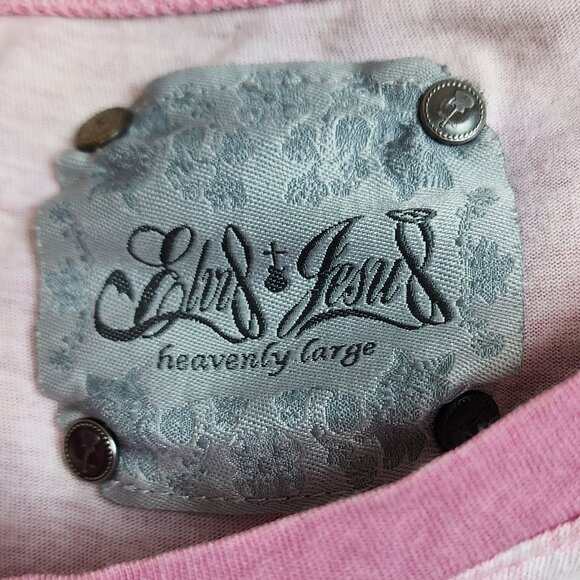 Elvis Jesus Miami Vice Graphic T-Shirt Mens Large - Picture 3 of 7